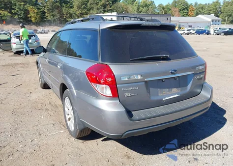 2009 Subaru Outback 2.5I Limited from USA, damaged, VIN 4S4BP66C697339631